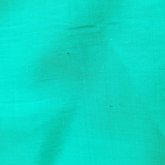 Vintage Tailored 3 Piece Green Gold Floral Set Outfit Size Medium? Custom Made - Picture 9 of 9